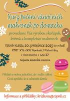 Kurz pečení vánočních makronek